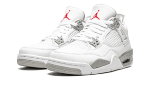 Air Jordan 4 Tech White (White Oreo)